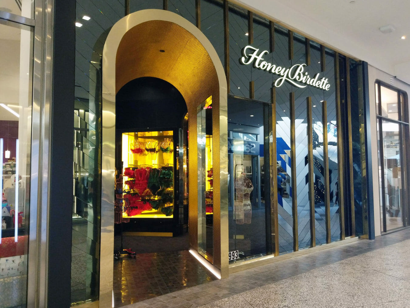 Honey Birdette, Retail stores · Australia