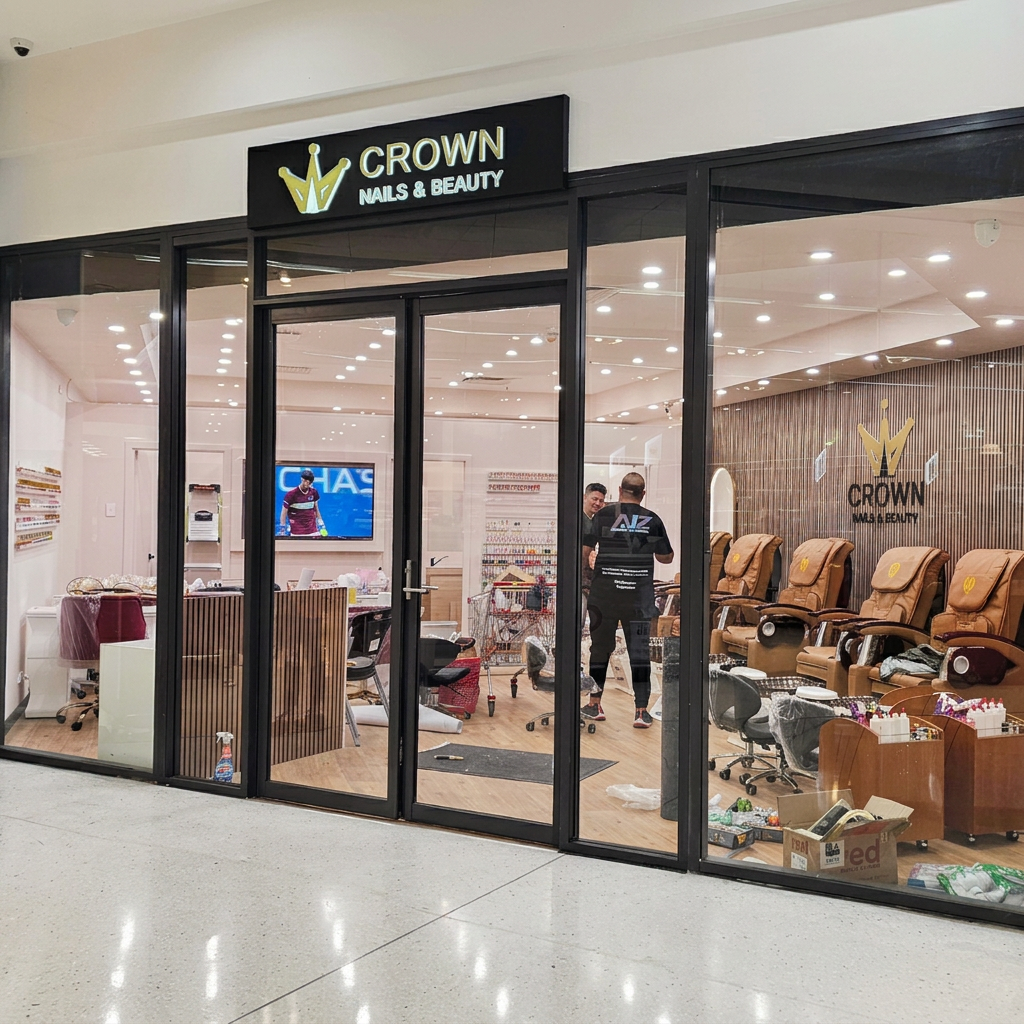Crown Nails & Beauty, Multiple salons · Australia